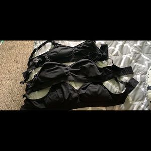 3 piece clip down nursing bras.